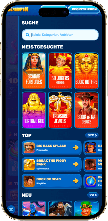 Spinfin Casino Mobile